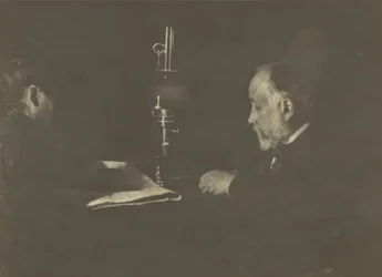 Louise Halévy leyendo a Degas